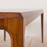 Table basse en bois de rose par Johannes Andersen pour CFC Silkeborg, années 1960