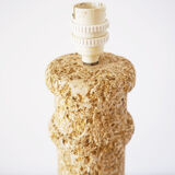 Reconstructed stone lamp base 1970