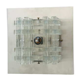 Applique en verre murano de albano poli pour poliarte, italie années 70