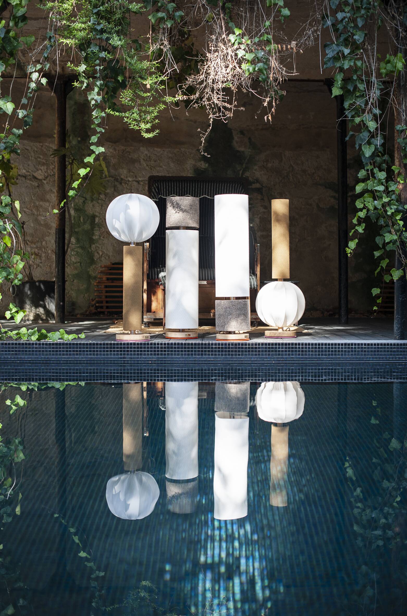 Lampadaire Mima #2, années 2000, Coton / Angélique Delaire /