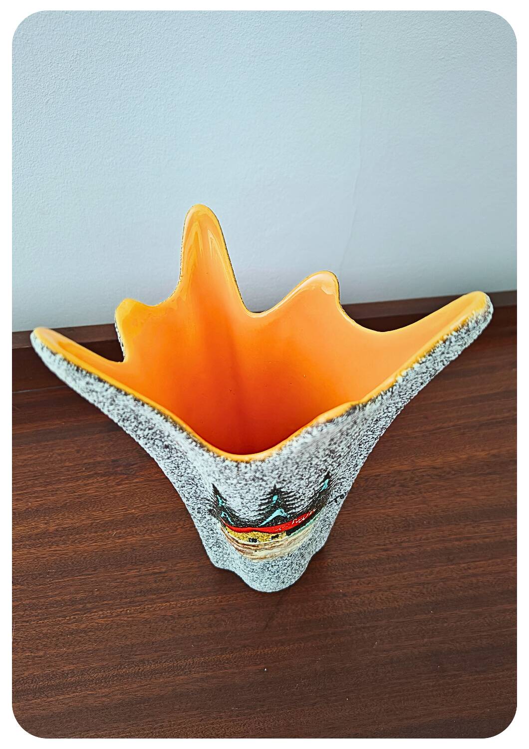 Vintage Tess Ceramic Lava Vase