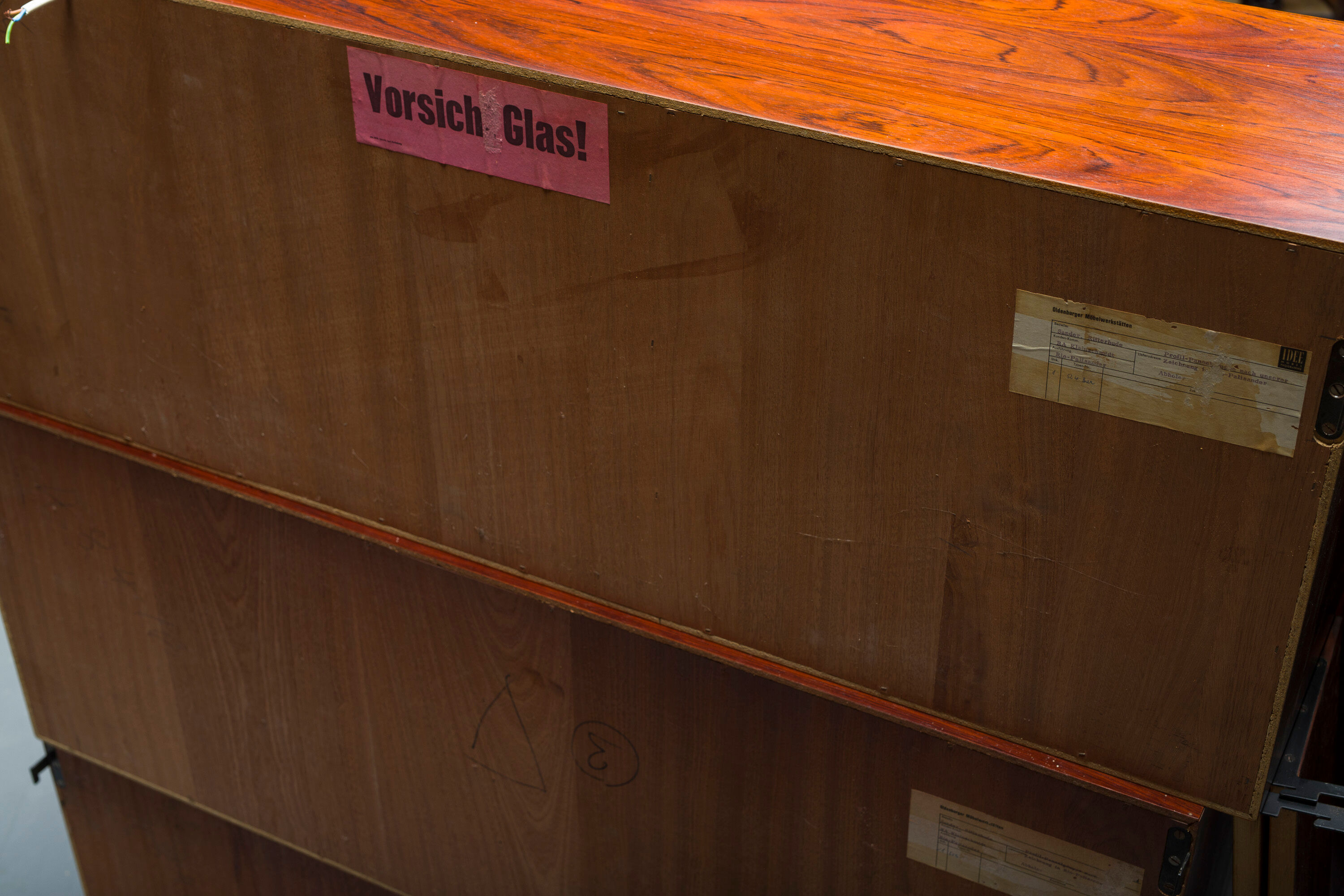 German Rosewood Modular Wall Shelves by IDEE Mobel, 1960s, Set of 25