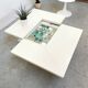 Table basse bar vintage Roches Bobois design Paul Michel 1970
