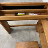 Trama folding pine children's desk, desk