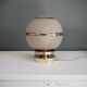 Frosted glass table lamp