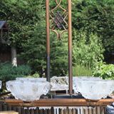 Copper glass suspension