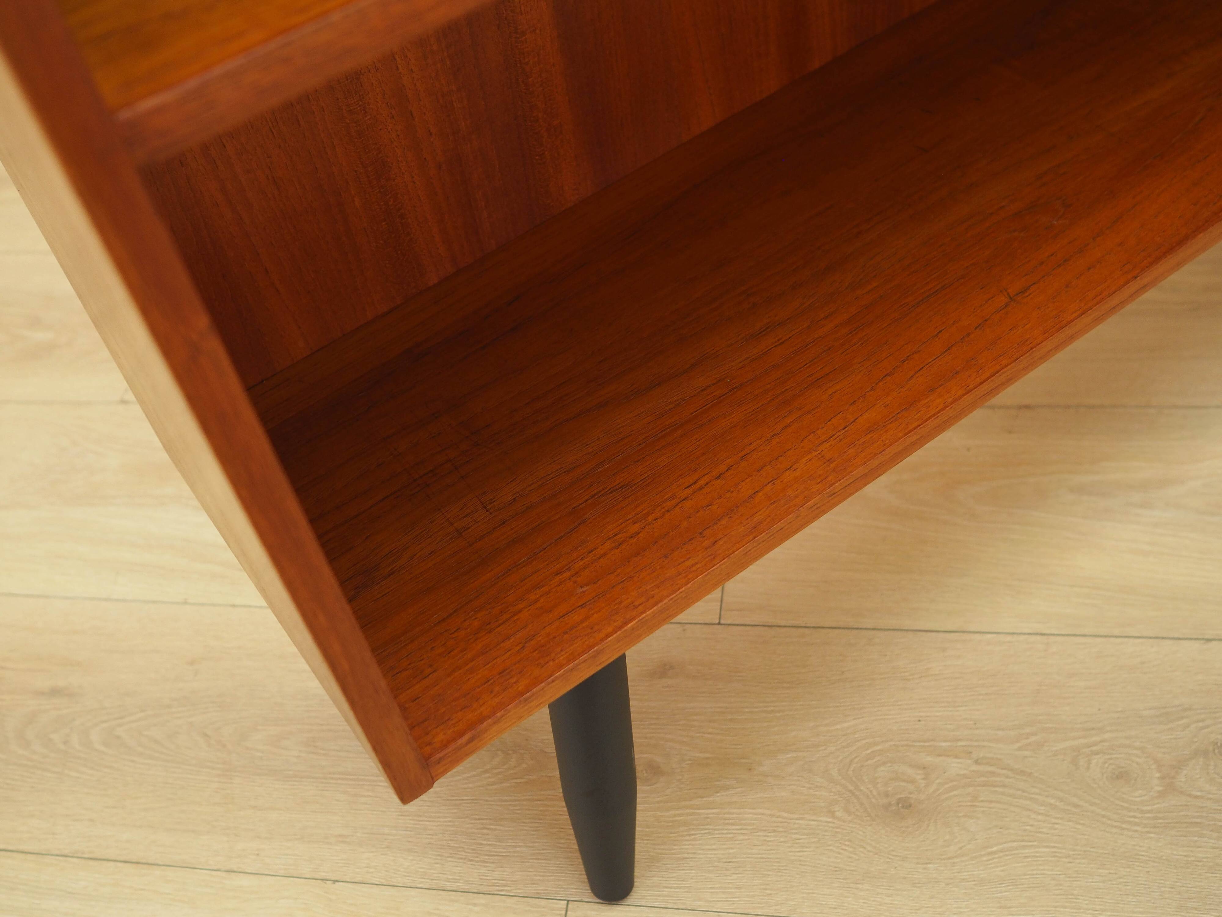Teak bookcase, Danish design, 1970s, manufactured by Clausen & Søn