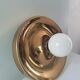 Italian brass wall lamp, diam. 39 cm