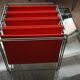 Gerard Rignault design magazine rack published by Group SA in the 70