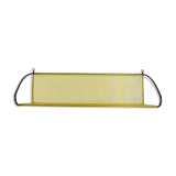 Pilastro wall rack with perforated steel plate