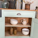 Almond green Parisian sideboard