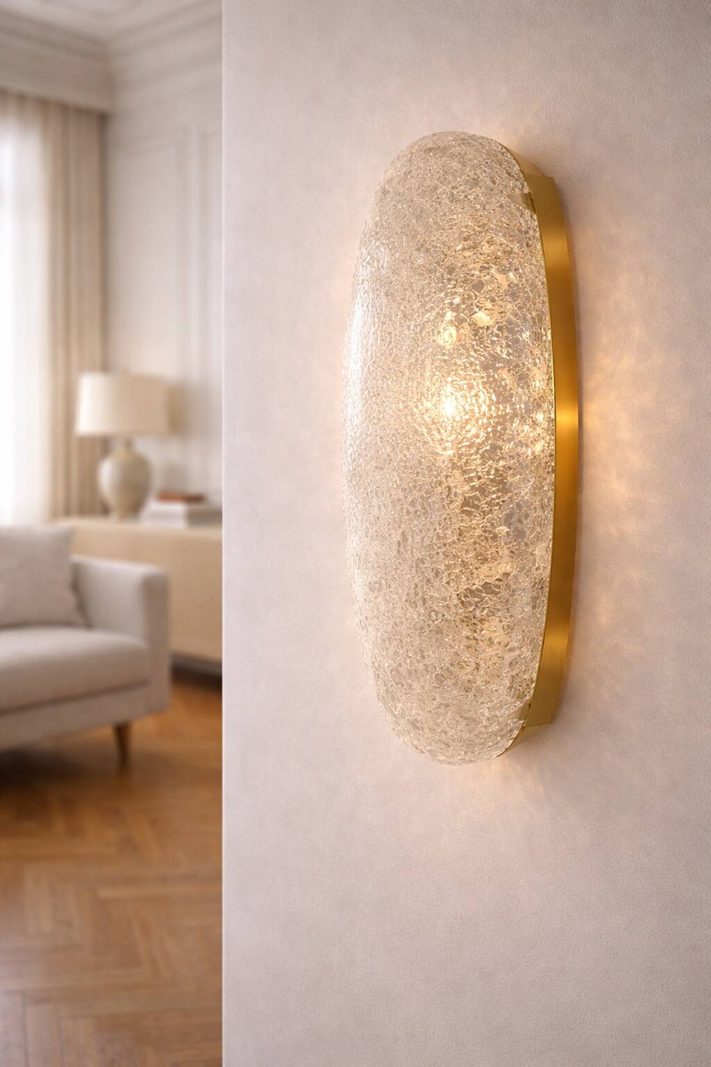 Murano glass wall light - Egon Hillebrand
