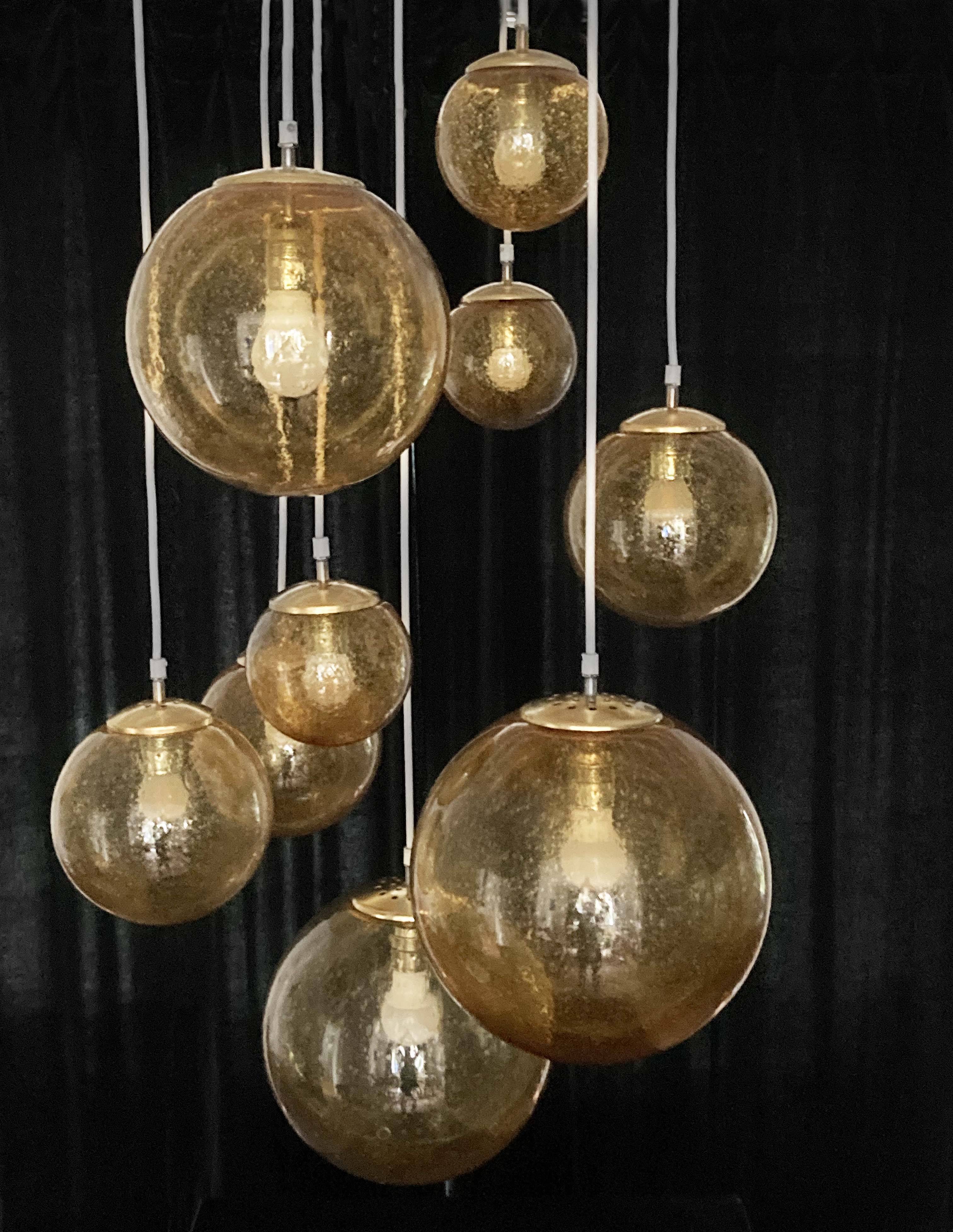 Pendant light from the 70s