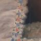 Oil on panel vintage 1930/1950 doll portrait
