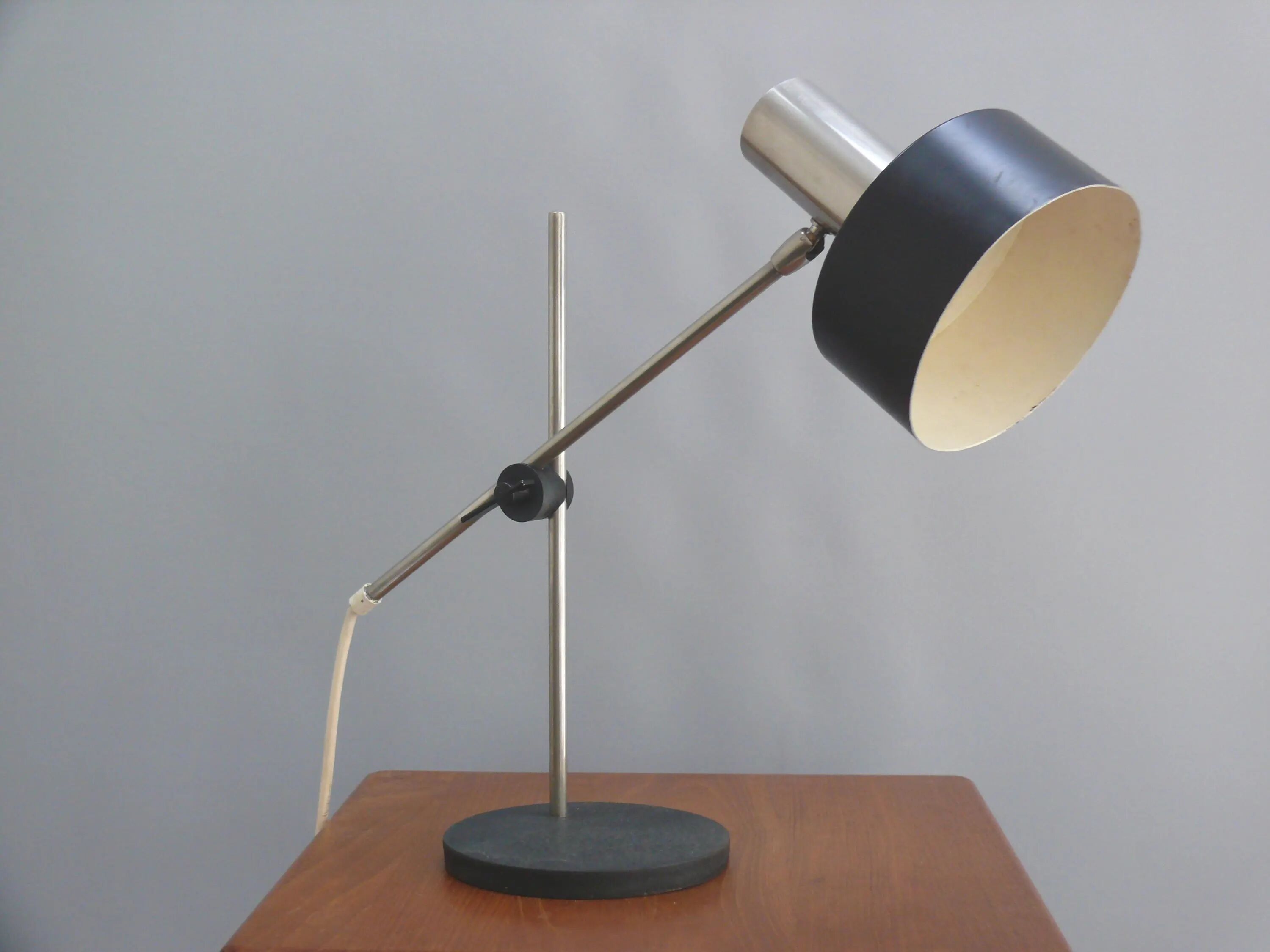 Leclaire & Schäfer Table Lamps, original 1960s, vintage, mid century