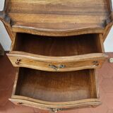 Louis XV bedside table in walnut wood