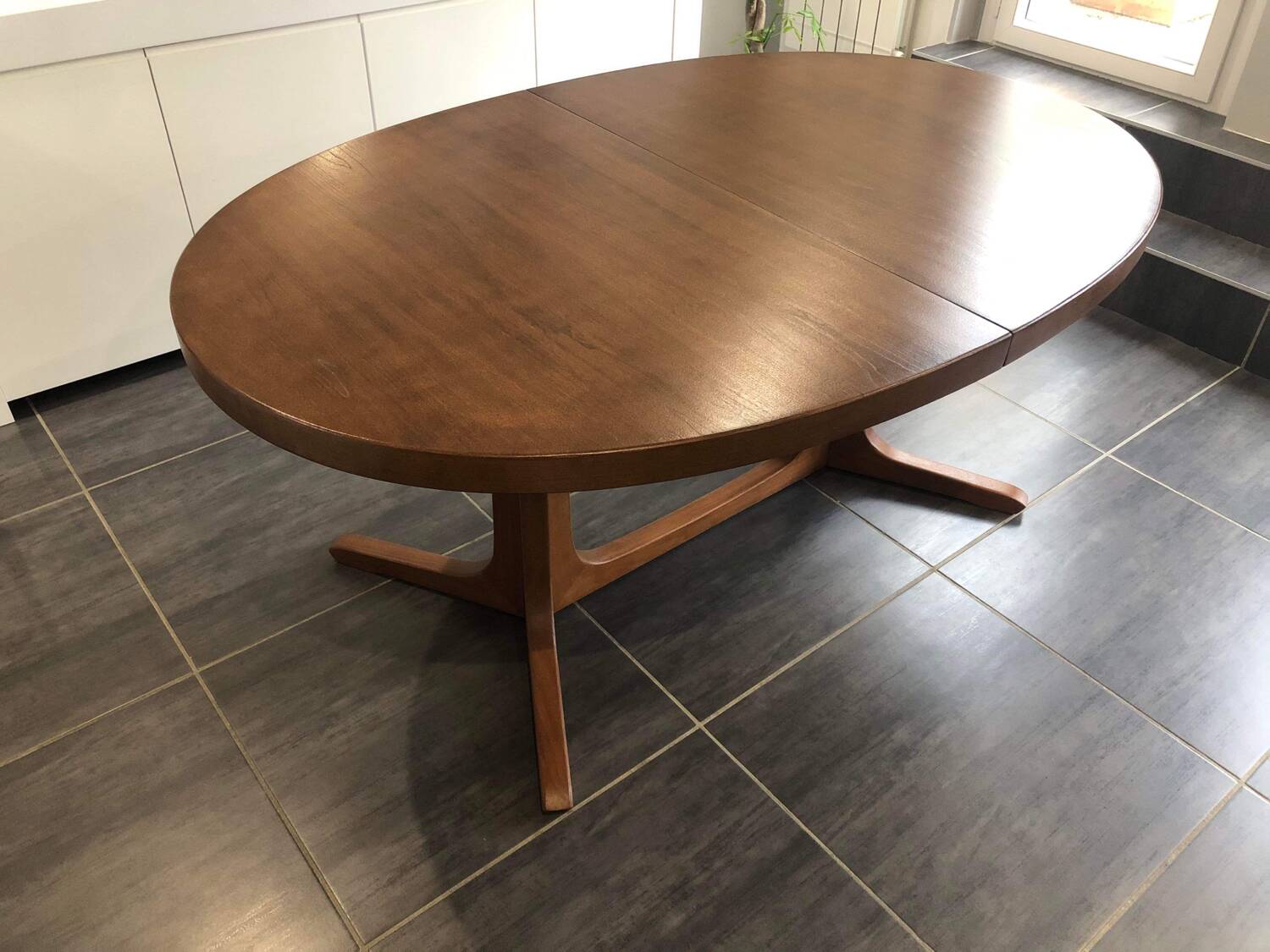 Vintage Baumann extendable table 1970s