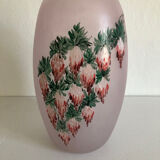 Vase Art-Déco en pâte de verre signé A. Naudy