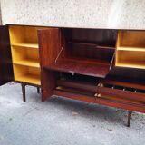 Large Scandinavian rosewood sideboard