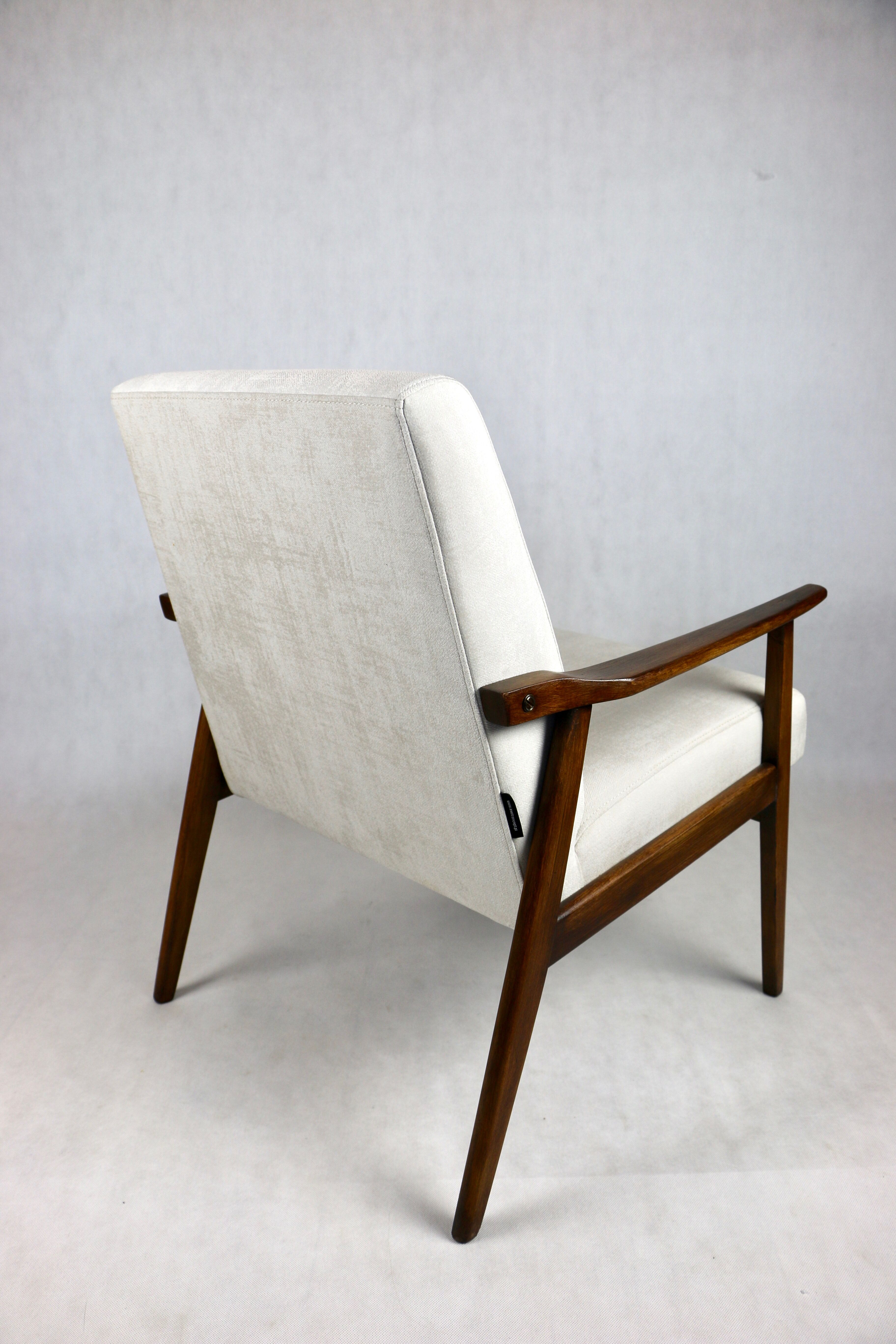 Fauteuil beige vintage, années 1970