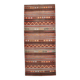 5x12 Long Wide Turkish Vintage Kilim Rug 162x377Cm SK 32815