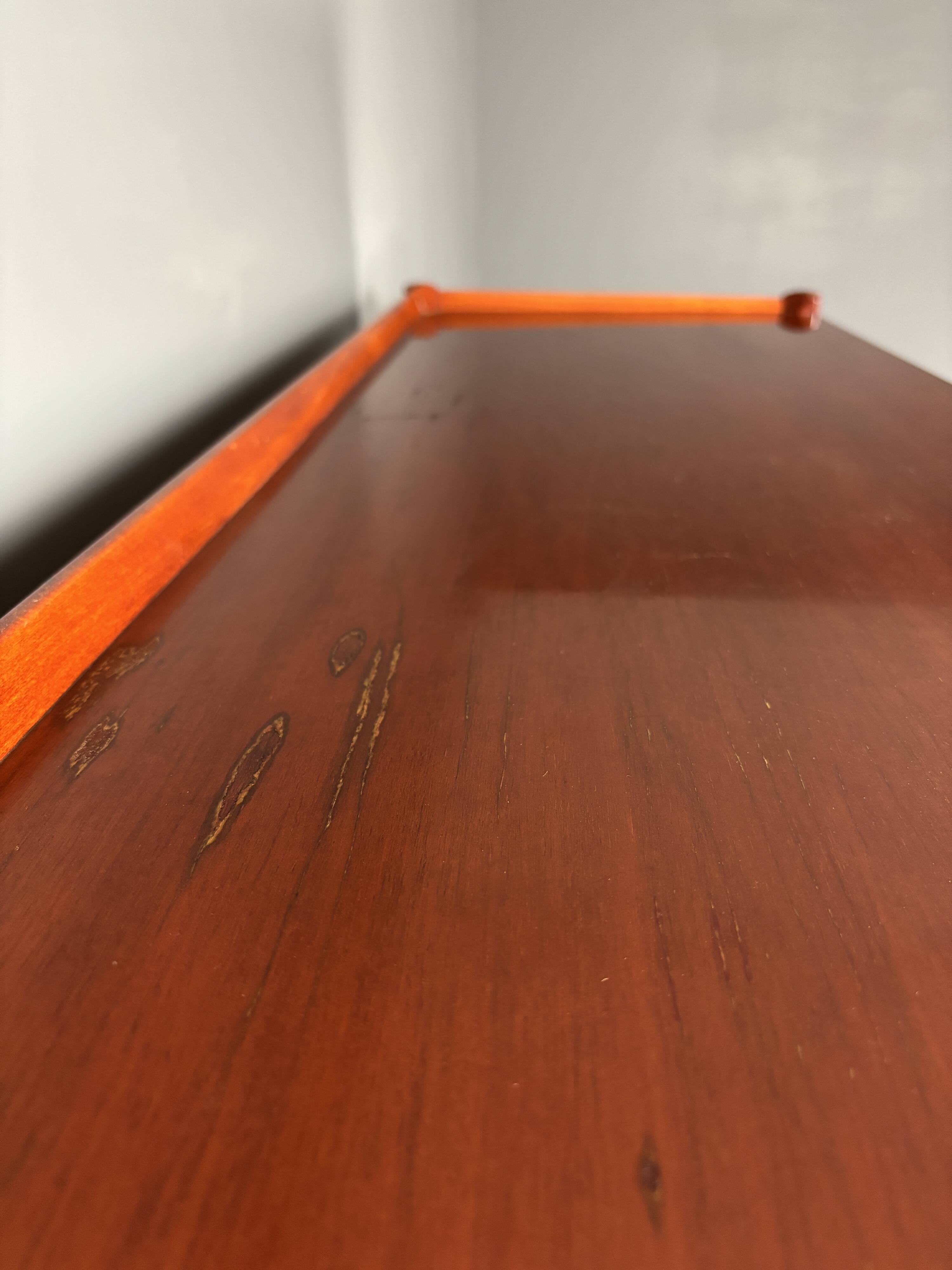 Midcentury Swedish Scandinavian sideboard cabinet by David Rosen model Napo