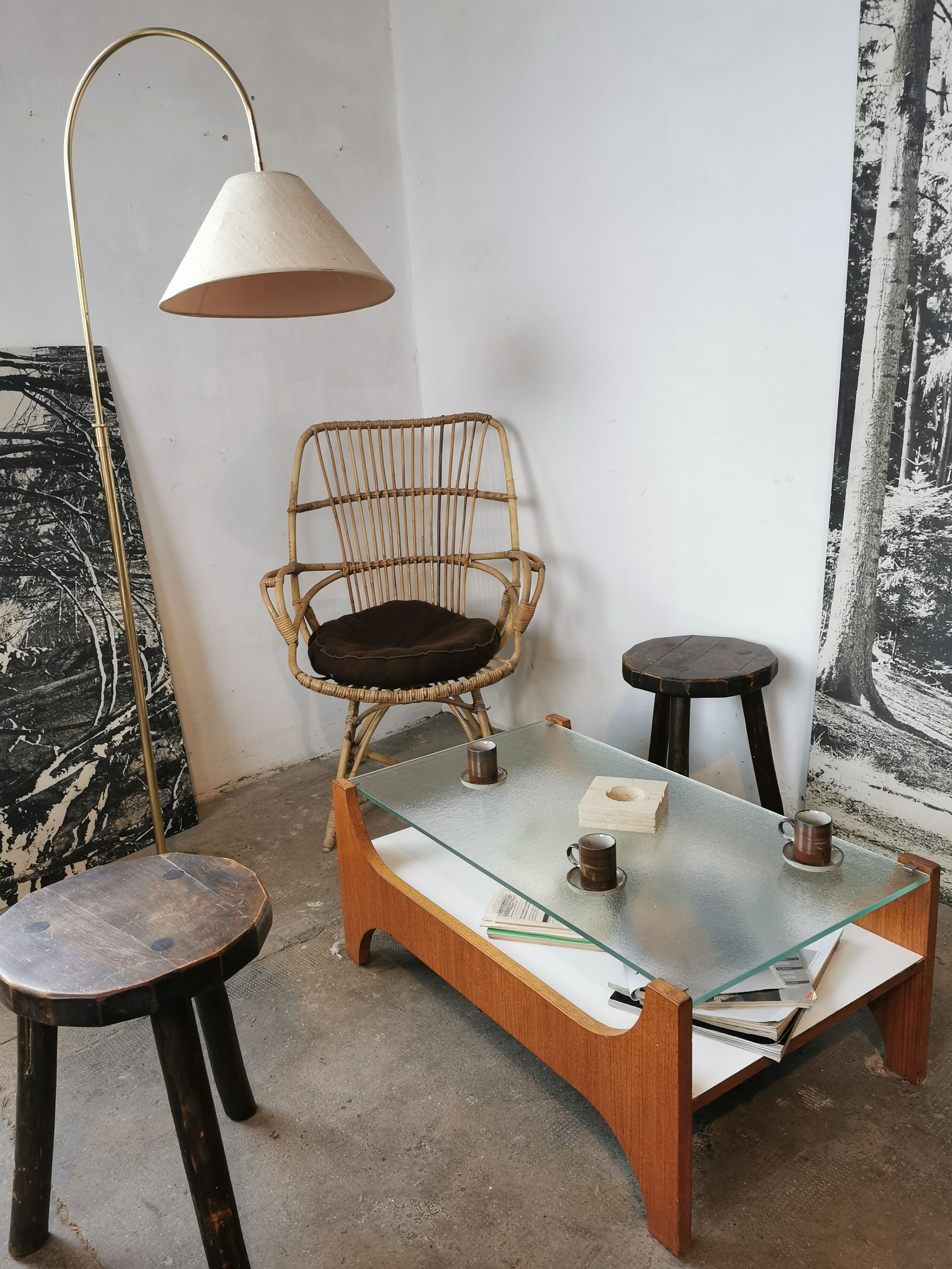 Coffee table design 1960/1970