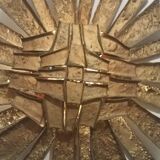 Wall lamp form of sun