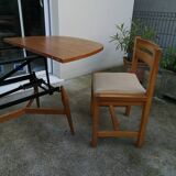 Scandinavian retractable table  60s