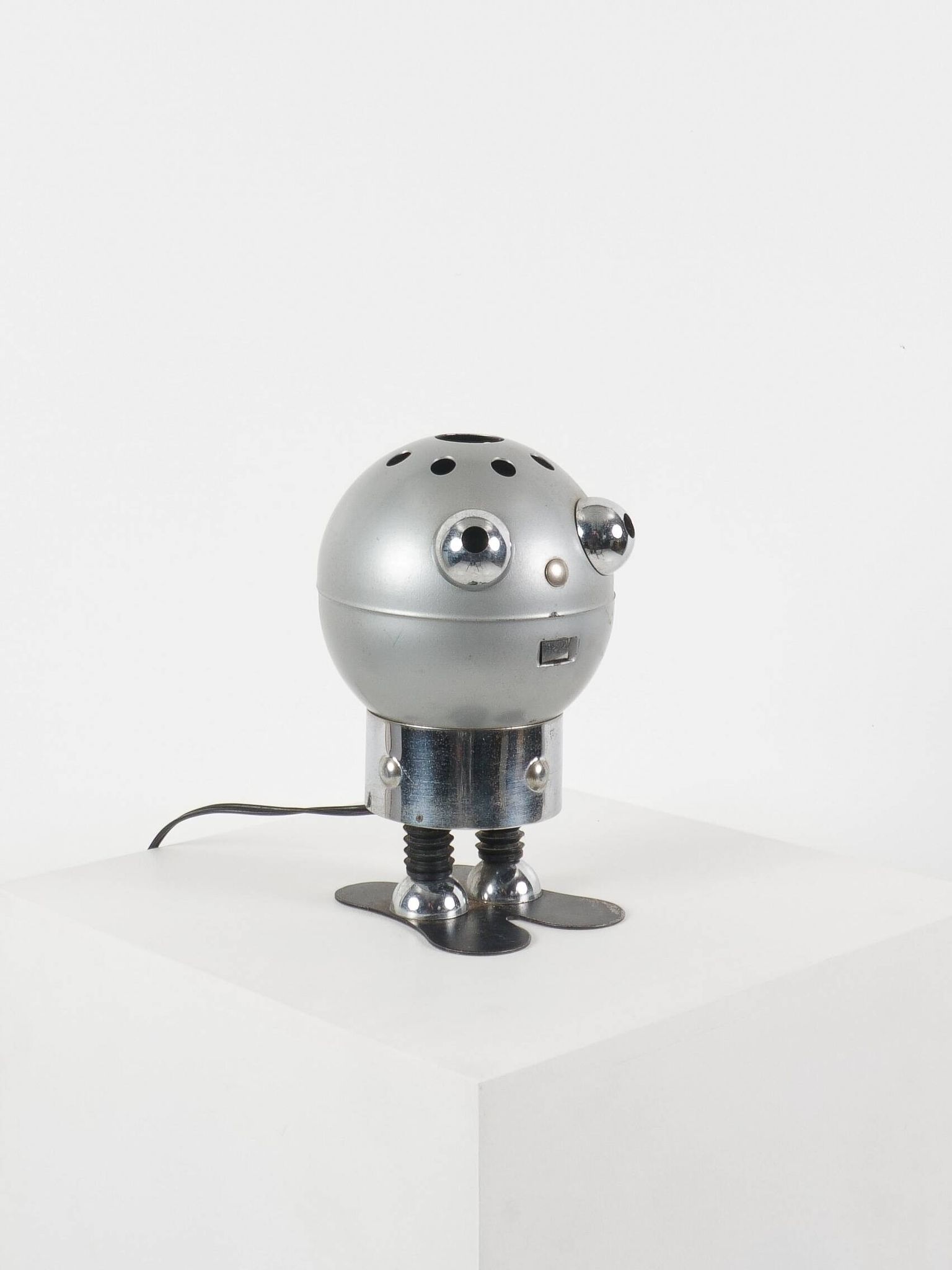 Travail américain - Lampe robot, USA, 1970 - Édition Satco - Métal