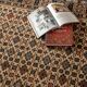 Mina 80X150 cm black Persian carpet