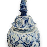 Delft earthenware vase XIXth