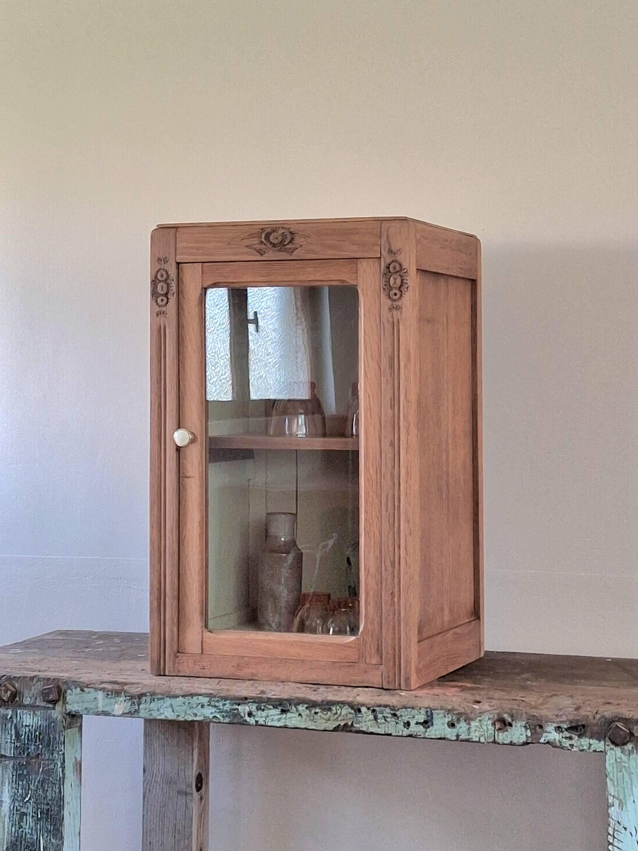 Vitrine Art Déco à poser