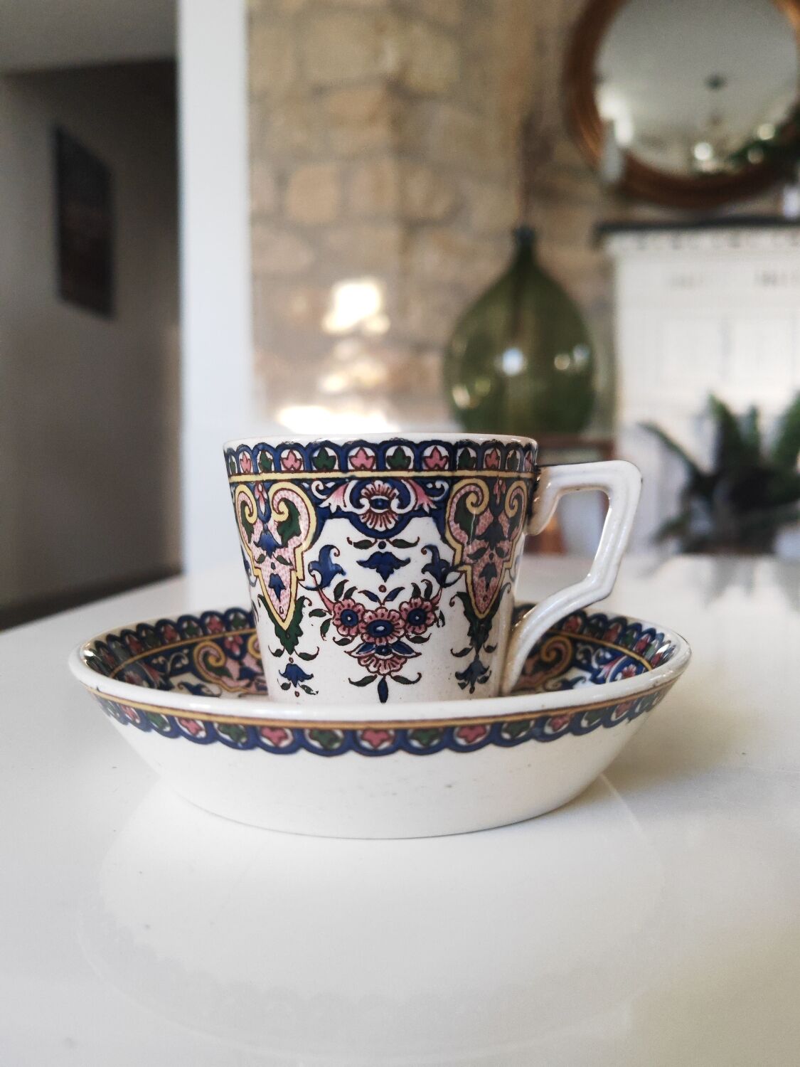 Cup and under cup Sarreguemines
