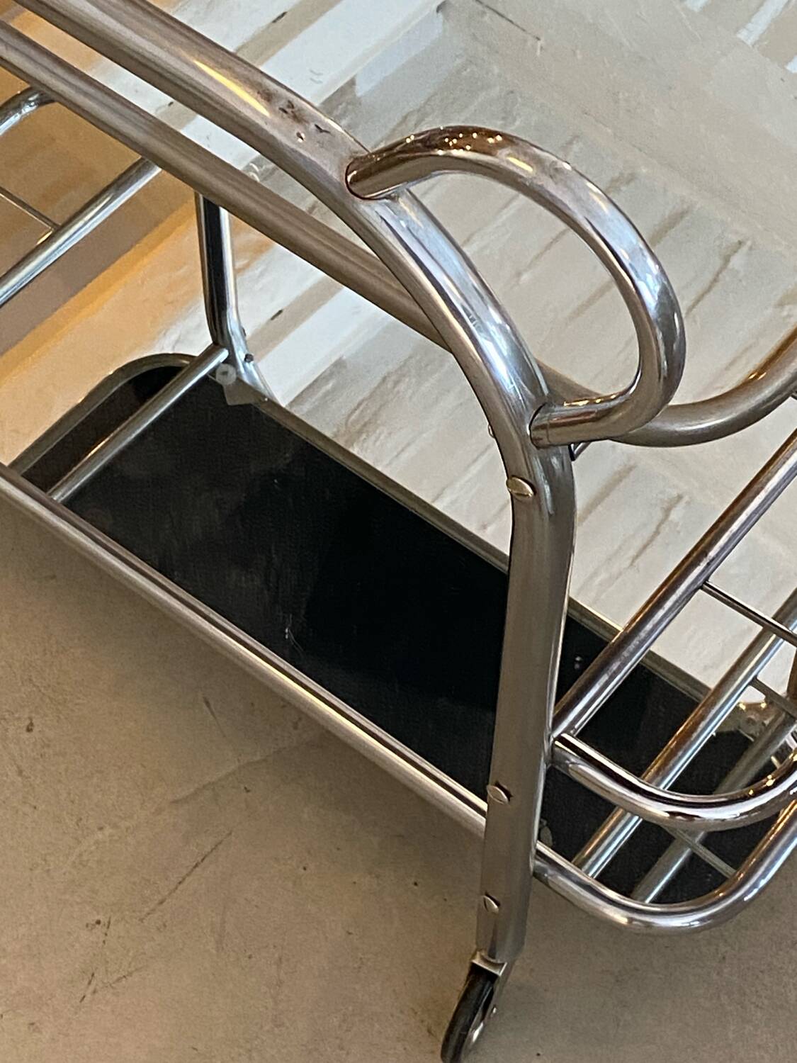 Mallet Stevens trolley on wheels