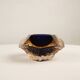 Sculptural submerged glass ashtray by Gianfranco Mandruzzato Murano 1970
