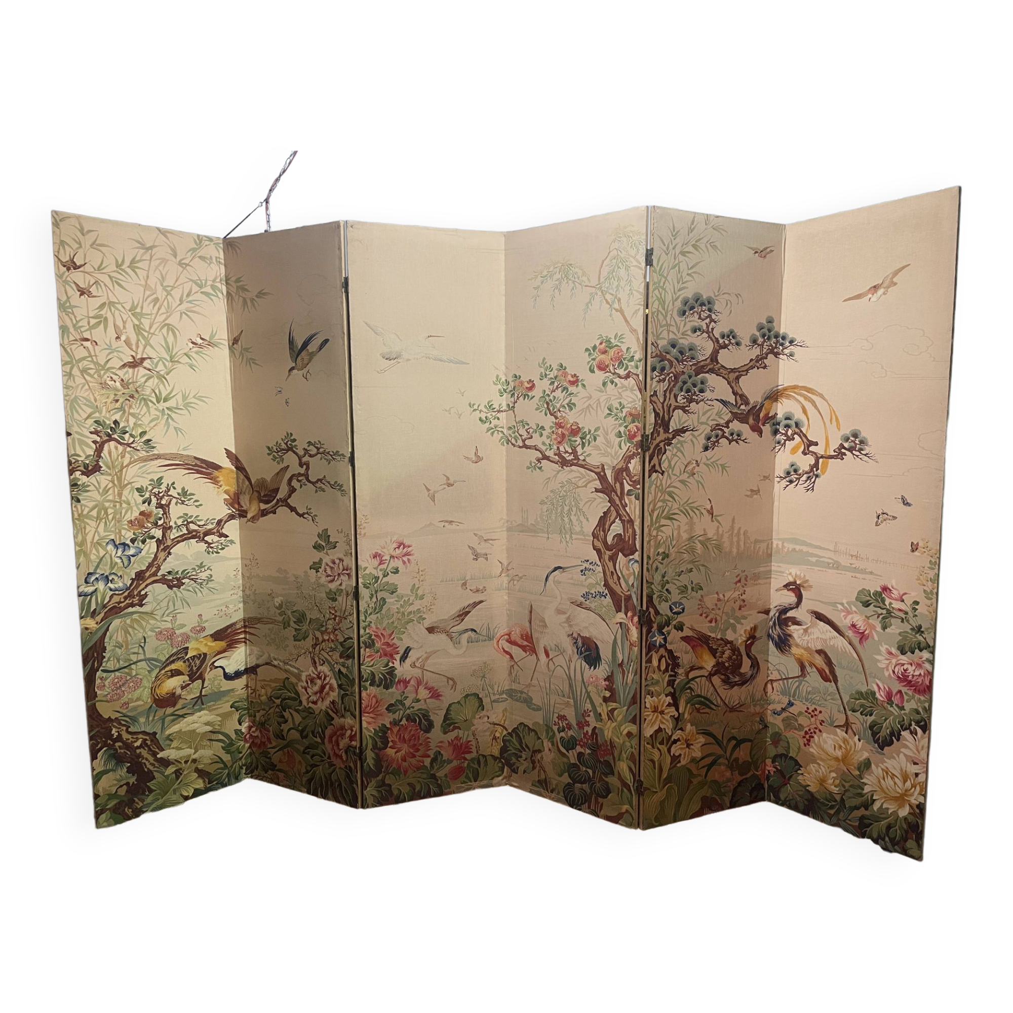 Very large fabric screen 1960