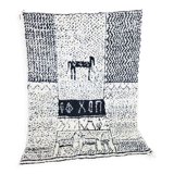 Handmade moroccan berber carpet 164 x 112 cm