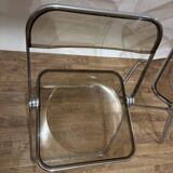 Pair of Castelli Plia chairs from the 70s
