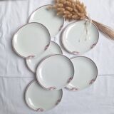 Oval dessert plates Pillivuyt