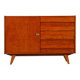 Vintage oak storage by Jiri Jiroutek, model U-458, 1960