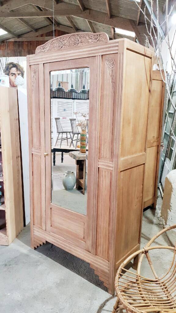 Old art-deco wardrobe