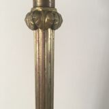 Bronze and brass lamp foot