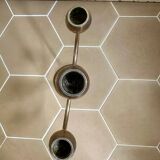 Brass trident candlestick