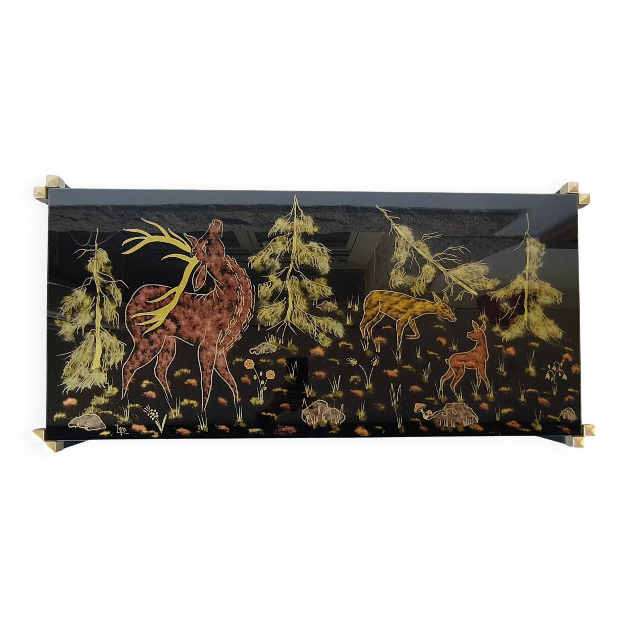 Coffee table signed colpo