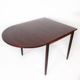 Table à manger en palissandre, conçue par Arne Vodder, années 1960