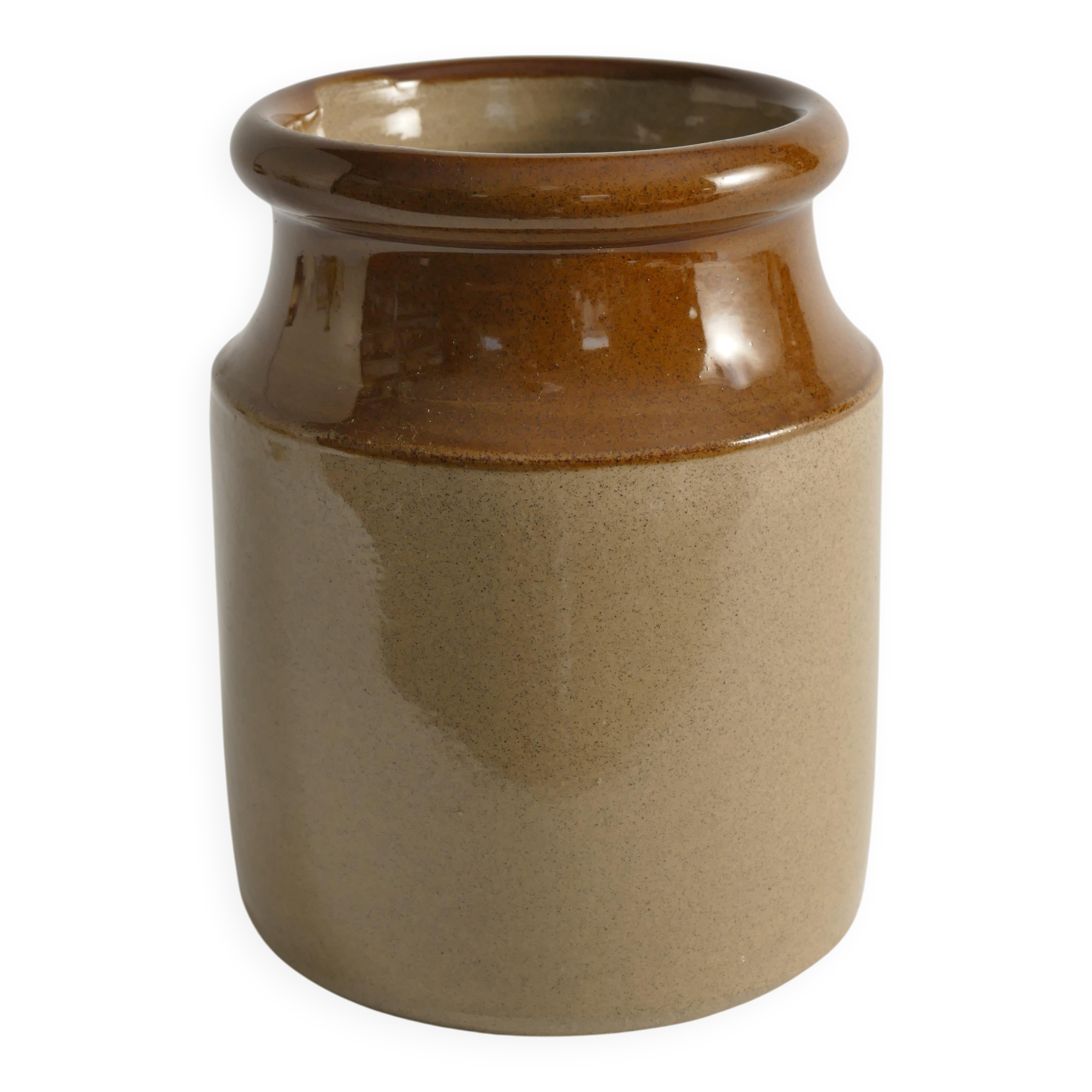 English Farmhouse Stoneware Jar by Moira, England, Late 20th Century