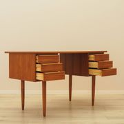 Teak desk, Danish design, 1970s, made in Denmark