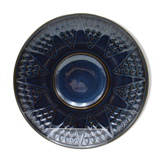 Plat en grès de la série EJ64 de Einar Johansen pour Soholm Stentoj