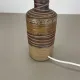 31 cm High Ceramic Table Lamp Base, 'Studio Pottery', by Tue Poulsen, Ceramic Denmark, 1970